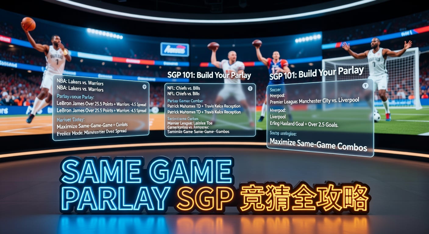 same game parlay SGP：赛前拆解与组合逻辑