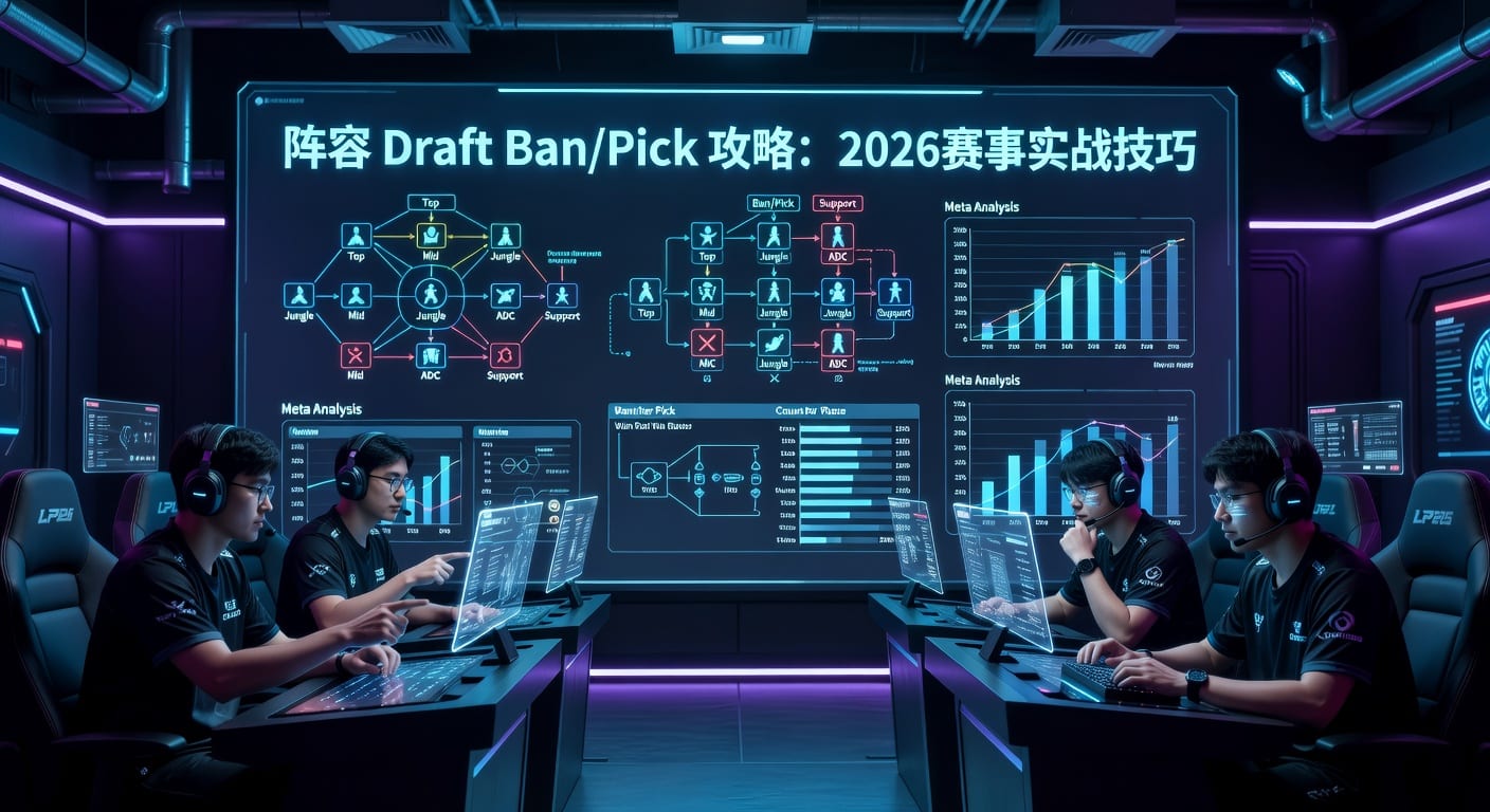 阵容 Draft Ban/Pick 实战解读：选人禁人思路与阵容构建