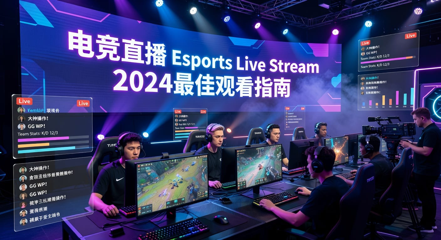 电竞直播 Esports Live Stream｜2026趋势与观赛解析