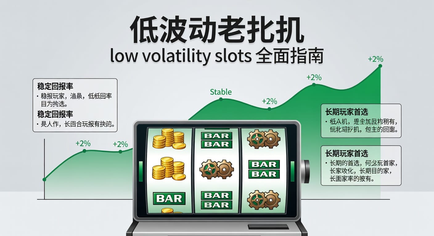 低波动老虎机 low volatility slots 玩法解析