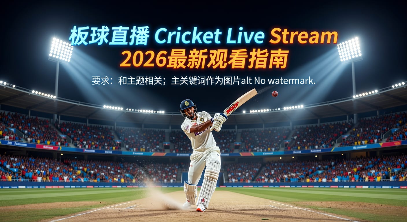 板球直播 Cricket Live Stream 2026年观赛指南