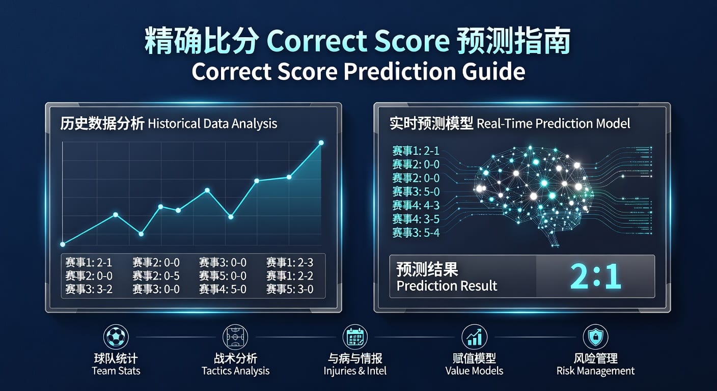 精确比分 correct score：赛前判断与实战思路